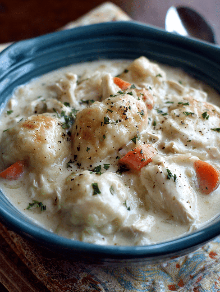 Crock Pot Chicken & Dumplings – Creamy Southern Comfort