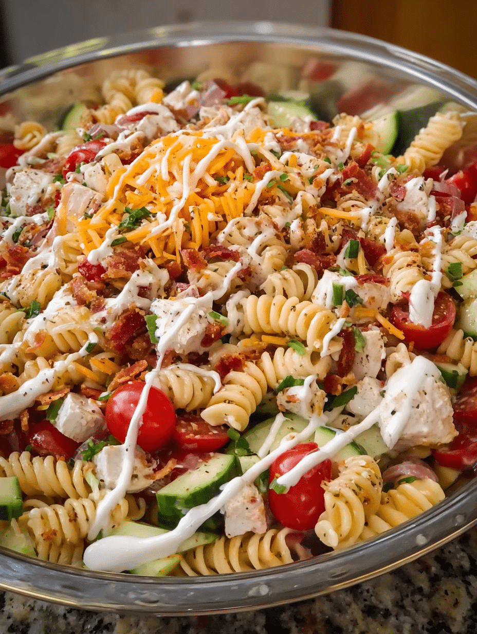 Game Day Pasta Salad