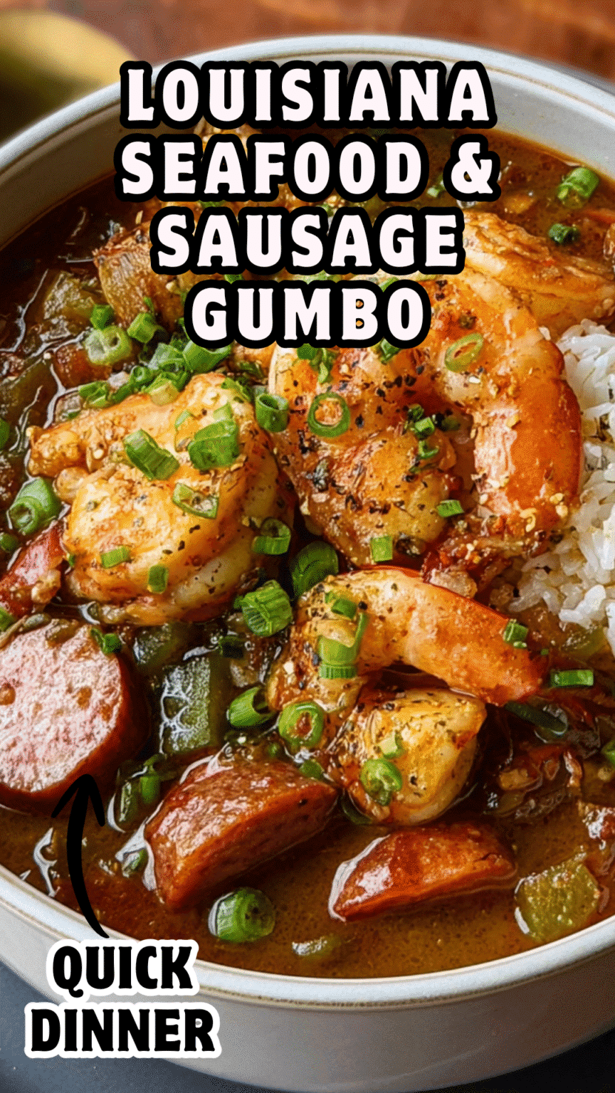 Louisiana Seafood & Sausage Gumbo