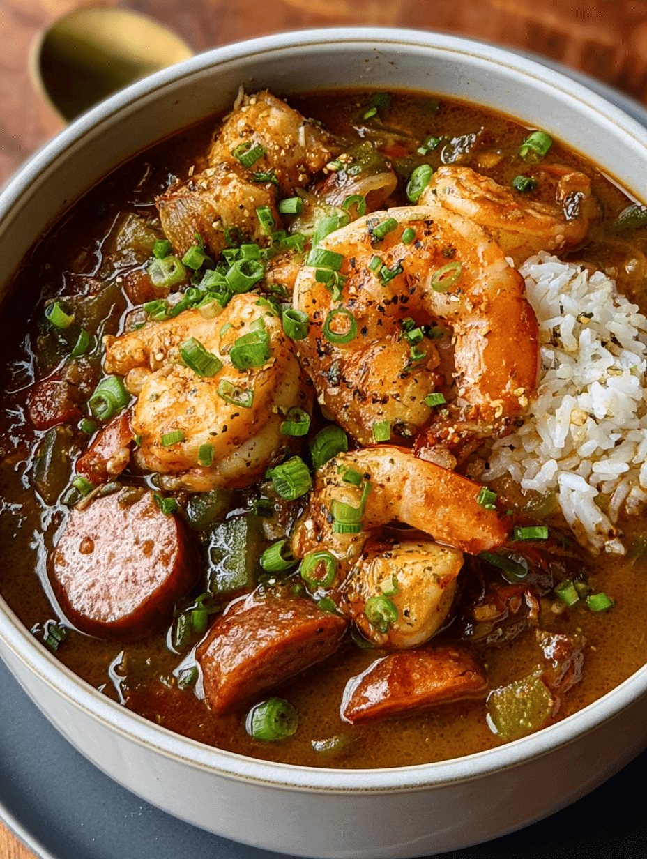 Louisiana Seafood & Sausage Gumbo