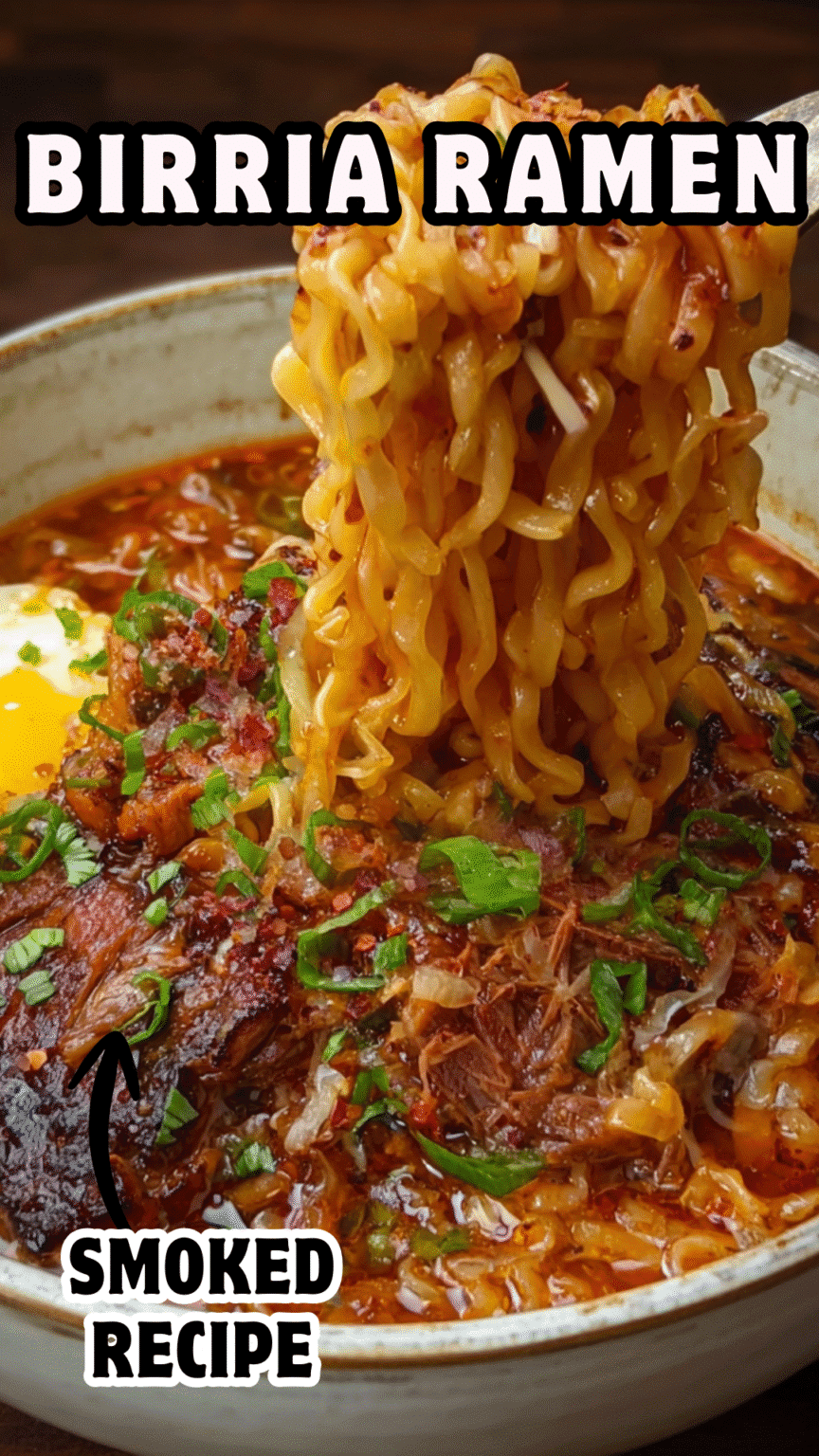 Smoked Birria Ramen Recipe – Smoky, Bold & Comforting