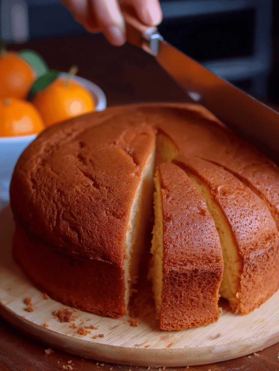 Tangerine Pound Cake – Easy, Moist, and Full of Citrus Flavor