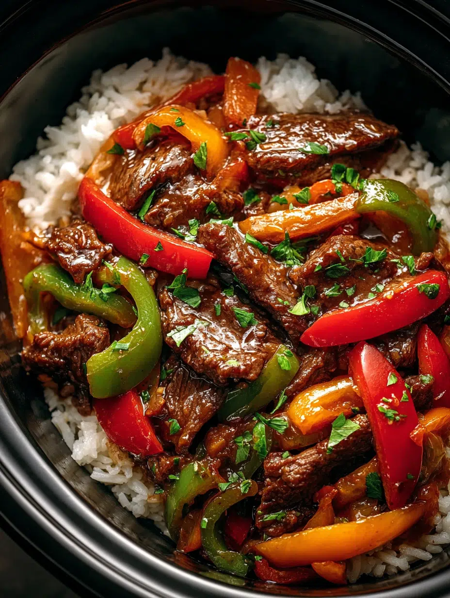 Crockpot Pepper Steak: The Slow-Cooked Dinner That Saved My Sanity