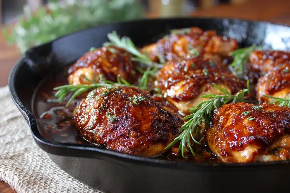 One‑Pan Bold Honey BBQ Chicken
