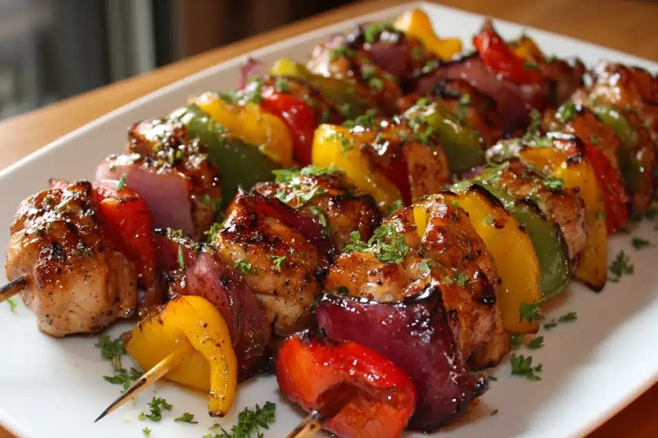 Juicy Grilled Chicken Skewers