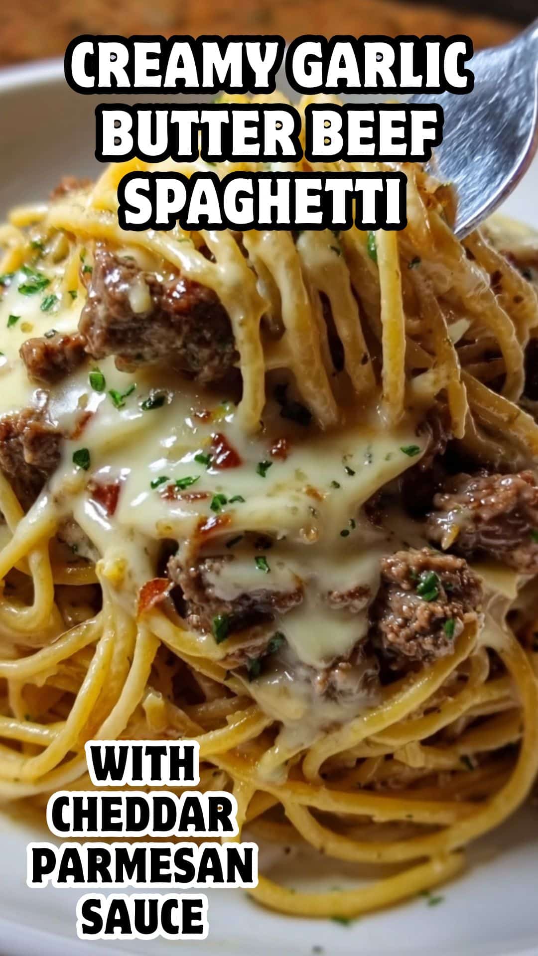 /Creamy Garlic Butter Beef Spaghetti with Cheddar Parmesan Sauce