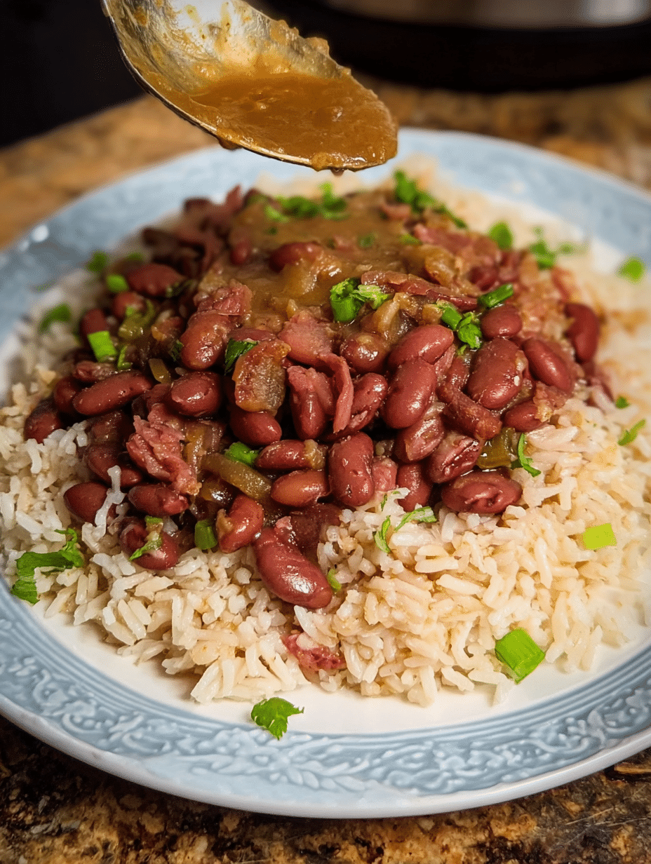 Crockpot Red Beans and Rice