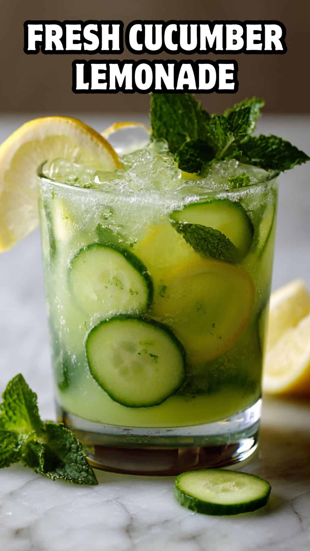 FRESH CUCUMBER LEMONADE