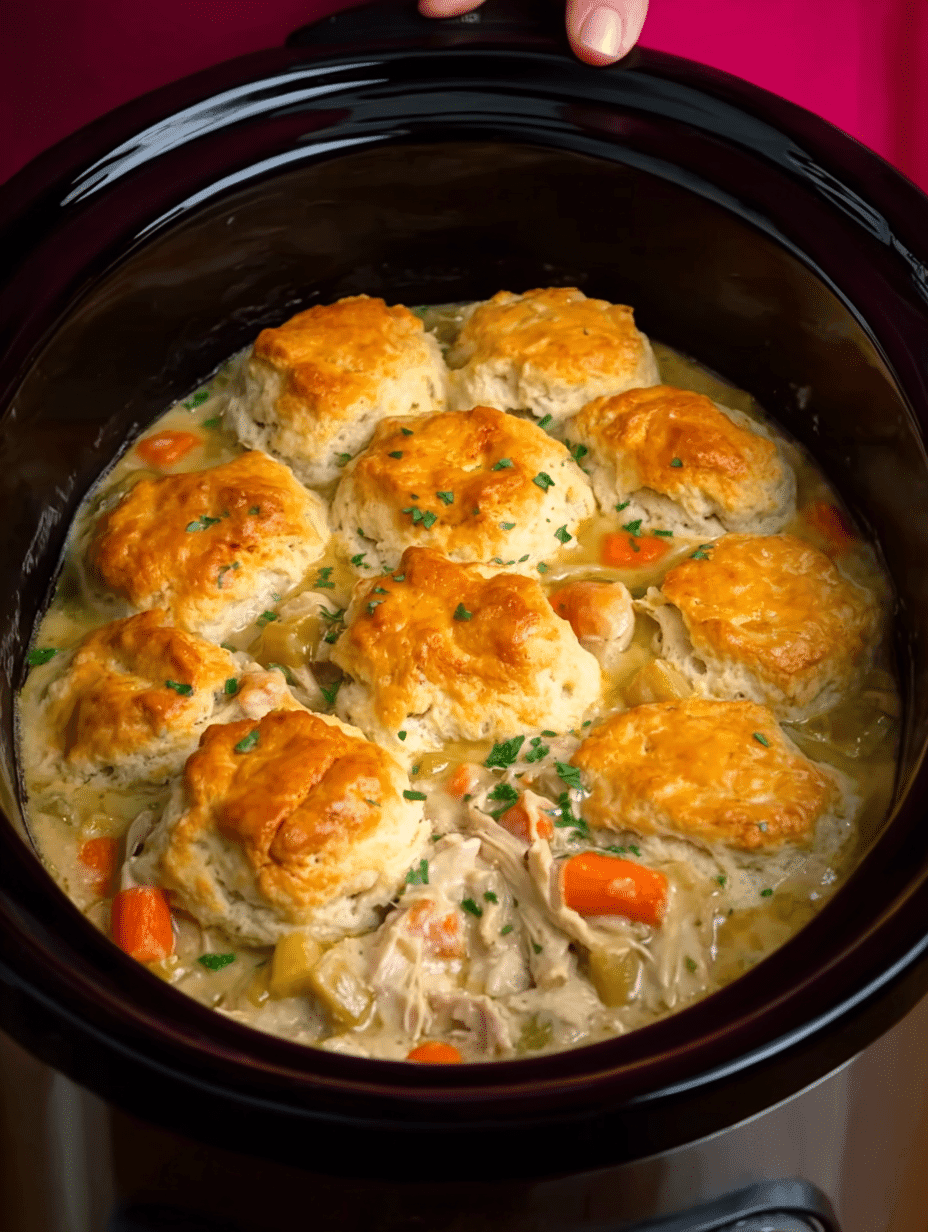 Chicken, Biscuits & Veggies