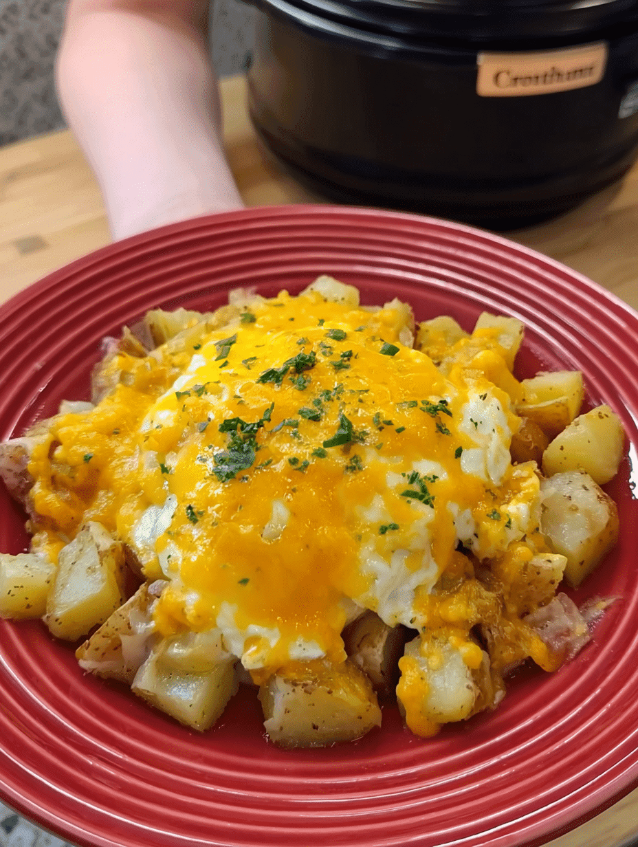 POTATO, EGG & CHEESE BREAKFAST