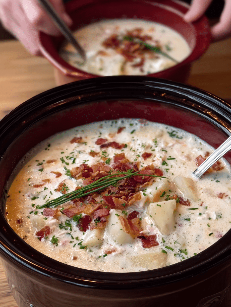 This crockpot chowder