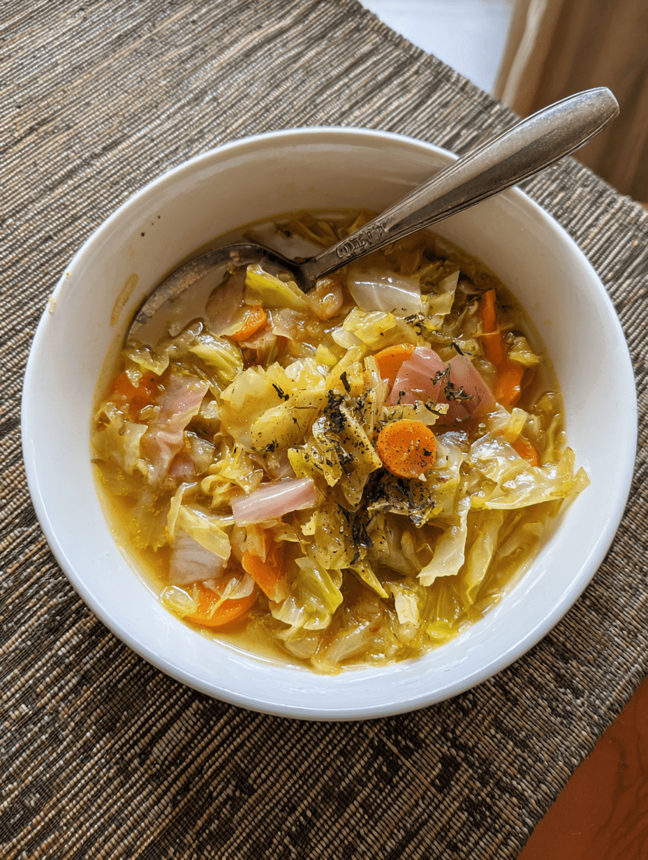Melted Cabbage Butter Soup: The Cozy Recipe That Turned My Busy Evenings Into Comfort Moments