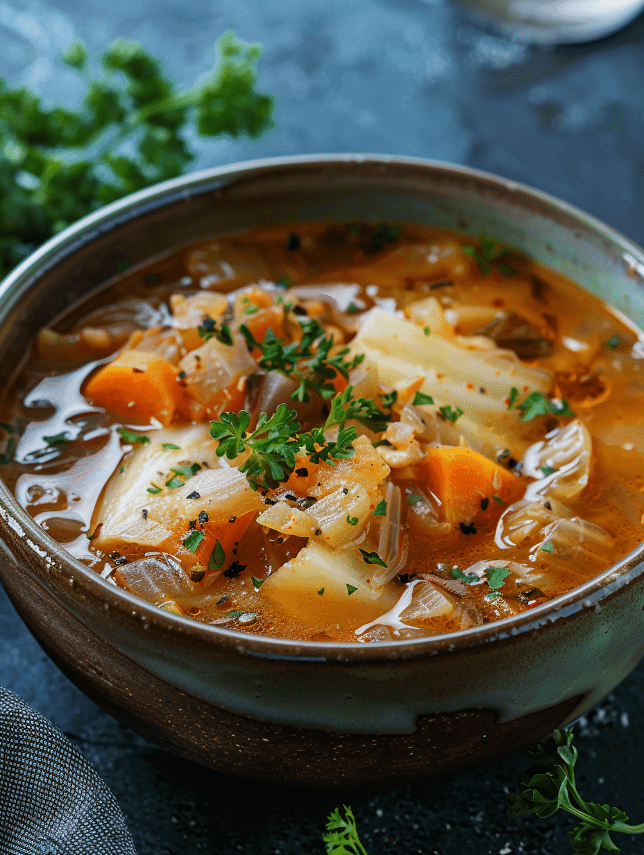 Poor Man’s Cabbage Soup